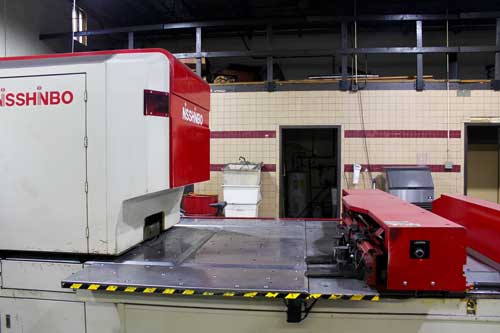 Nisshinbo HIQ-1250 CNC Turret Punch Press